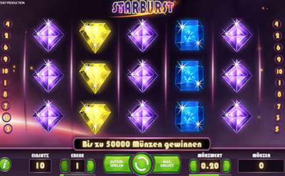 Starburst – ein absoluter Top-Hit unter den Slots