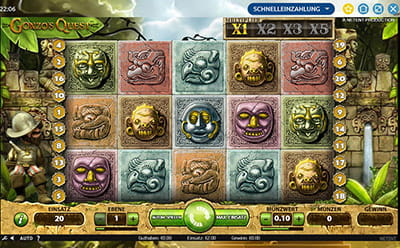 Gonzo´s Quest – einfach zum Abenteurer werden