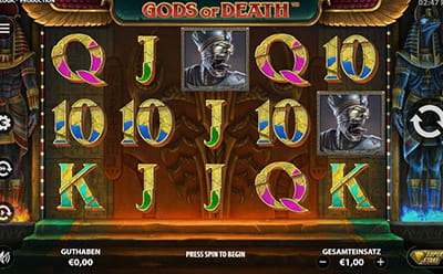 Dieser Slot ist das Richtige für dich, wenn du es gerne etwas düsterer magst. Anstelle der üblichen Götter gehst du mit dem Tod eine Allianz ein.