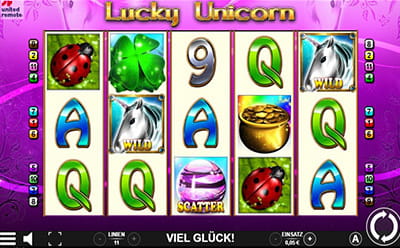 Du möchtest dein Glück mit Fabelwesen auf die Probe stellen? Lucky Unicorn hilft dir dabei!