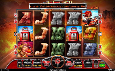 Provider Wazdan lässt dich mit diesem Slot über die Route 666 der Hölle reisen.