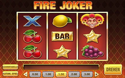 Feurige Action mit Fire Joker erleben